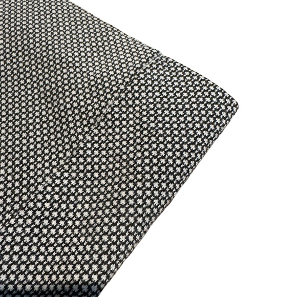 NY&Co New York and Company Black White Pull On Elastic Waist Trouser Dress Pants - Picture 2 of 6